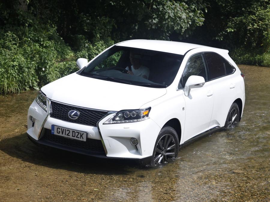  Lexus RX450h F-Sport 2012 года  (UK) (фото 7 из 16)